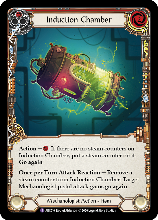 Induction Chamber [U-ARC010] (Arcane Rising Unlimited) Unlimited Rainbow Foil
