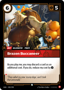 front of card Brazen Buccaneer [Origins]