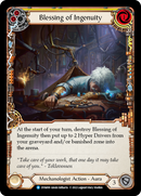 Blessing of Ingenuity (Yellow) [DYN099] (Dynasty) Rainbow Foil