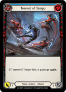 Torrent of Tempo (Blue) [U-CRU071] (Crucible of War Unlimited) Unlimited Rainbow Foil