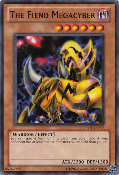 The Fiend Megacyber [DEM1-EN007] (Promo) Common