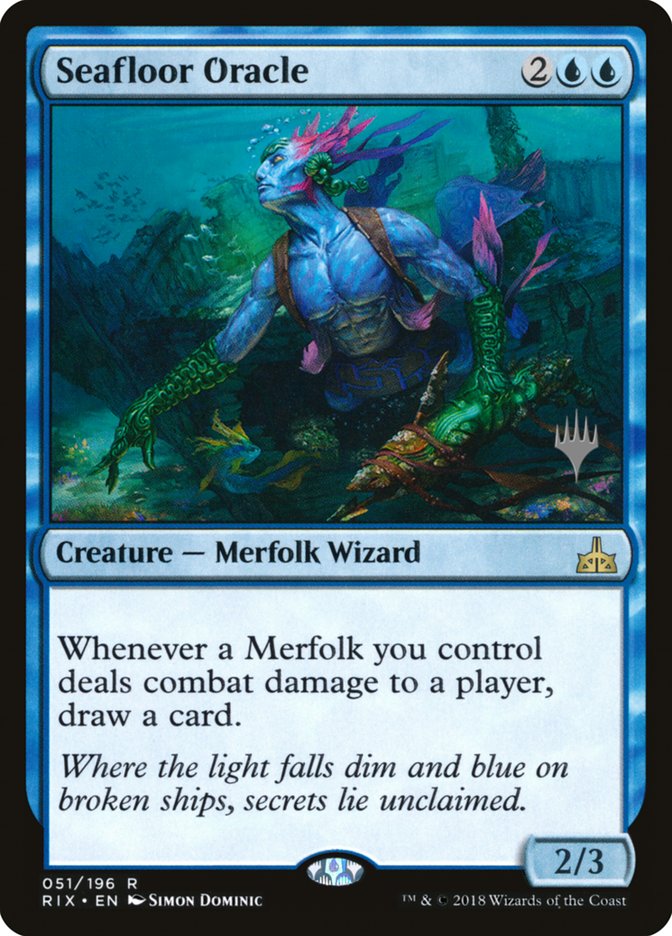 Seafloor Oracle (Promo Pack) [Rivals of Ixalan Promo Pack]