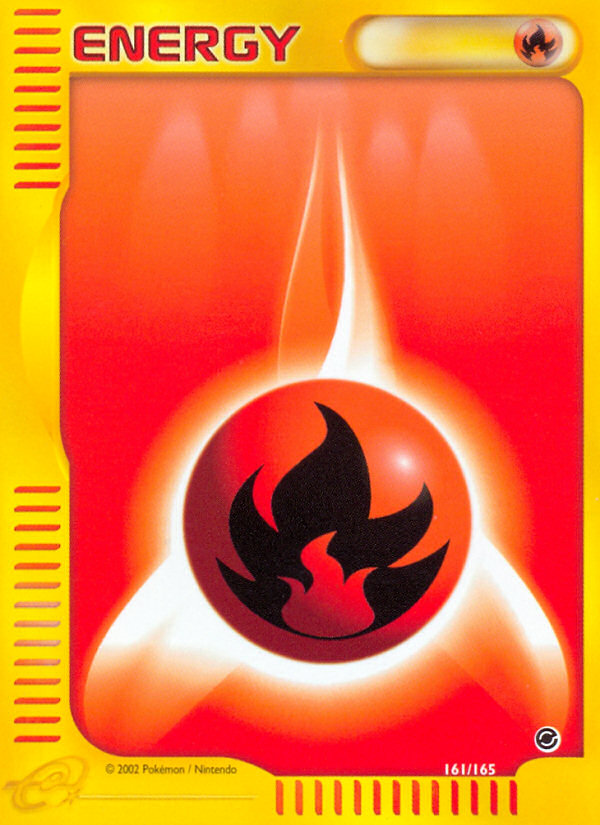 Fire Energy (161/165) [Expedition: E-Card Base Set]
