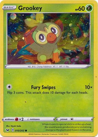 Grookey (010/202) (Cosmos Holo) (Sword & Shield: Base Set) [Theme Deck Exclusive]