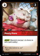 front of card Pouty Poro [Origins]