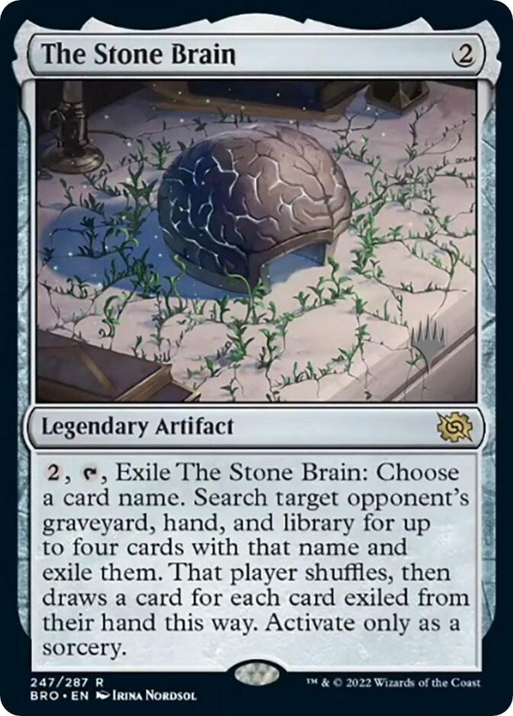 The Stone Brain (Promo Pack) [The Brothers' War Promo Pack]