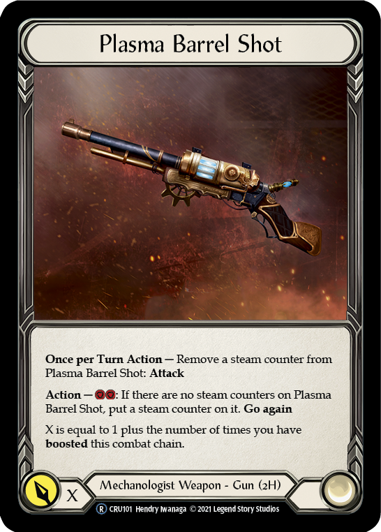 Plasma Barrel Shot [U-CRU101] (Crucible of War Unlimited) Unlimited Normal