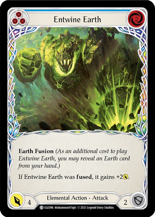 Entwine Earth (Blue) [ELE096] (Tales of Aria) 1st Edition Normal