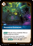 front of card Resource Extractor [Radiance] 052/167