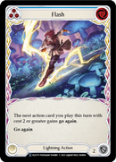 Flash (Blue) [U-ELE179] (Tales of Aria Unlimited) Unlimited Rainbow Foil