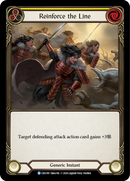Reinforce the Line (Yellow) [CRU190] (Crucible of War) 1st Edition Rainbow Foil
