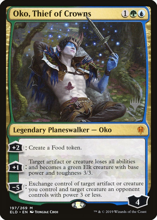 Oko, Thief of Crowns (Promo Pack) [Throne of Eldraine Promo Pack]