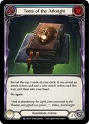 Tome of the Arknight [U-ARC084] (Arcane Rising Unlimited) Unlimited Rainbow Foil