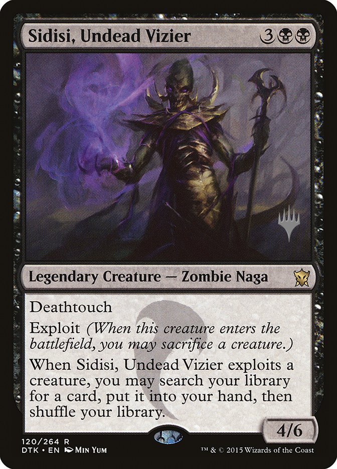 Sidisi, Undead Vizier (Promo Pack) [Dragons of Tarkir Promo Pack]