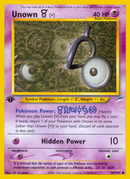 Unown (V) (89/105) [Neo Destiny 1st Edition]