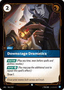front of card Downstage Dramatics [Unleashed] 061/219