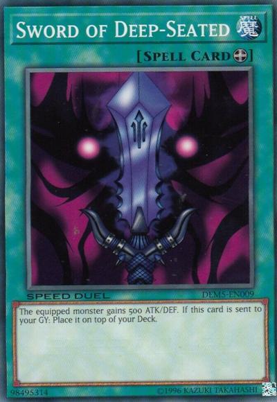 Sword of Deep-Seated [DEM5-EN009] (Promo) Common