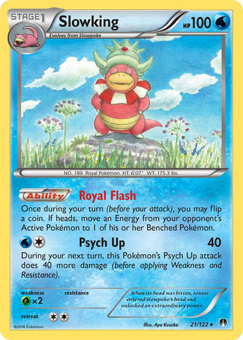 Slowking (21/122) (XY: BREAKpoint) [Theme Deck Exclusive]