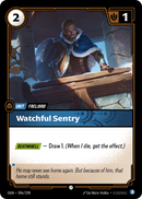 front of card Watchful Sentry [Origins]