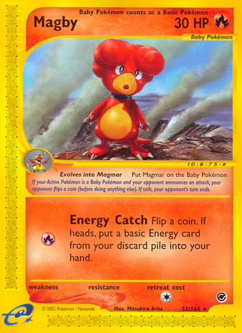 Magby (52/165) [Expedition: E-Card Base Set]