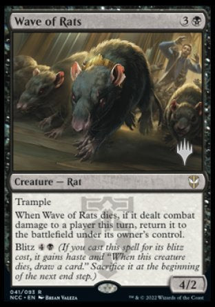 Wave of Rats (Promo Pack) [Streets of New Capenna Commander Promo Pack]