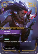 front of card Diana, No Longer Human (Alternate Art) [Unleashed] 149a/219