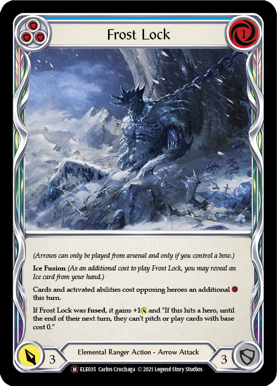 Frost Lock [U-ELE035] (Tales of Aria Unlimited) Unlimited Normal