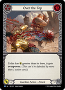 Over the Top (Blue) [HVY067] (Heavy Hitters) Rainbow Foil