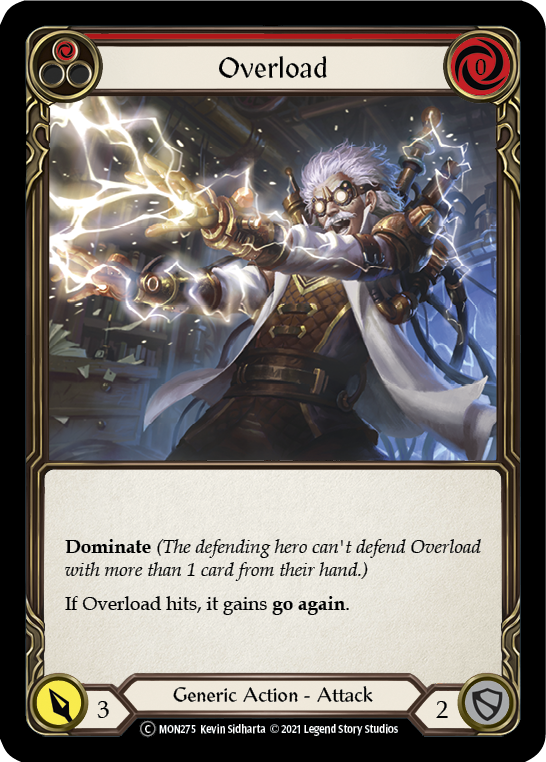 Overload (Red) [U-MON275] (Monarch Unlimited) Unlimited Normal