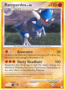 Rampardos (33/123) (Cosmos Holo) (Diamond & Pearl: Mysterious Treasures) [Theme Deck Exclusive]