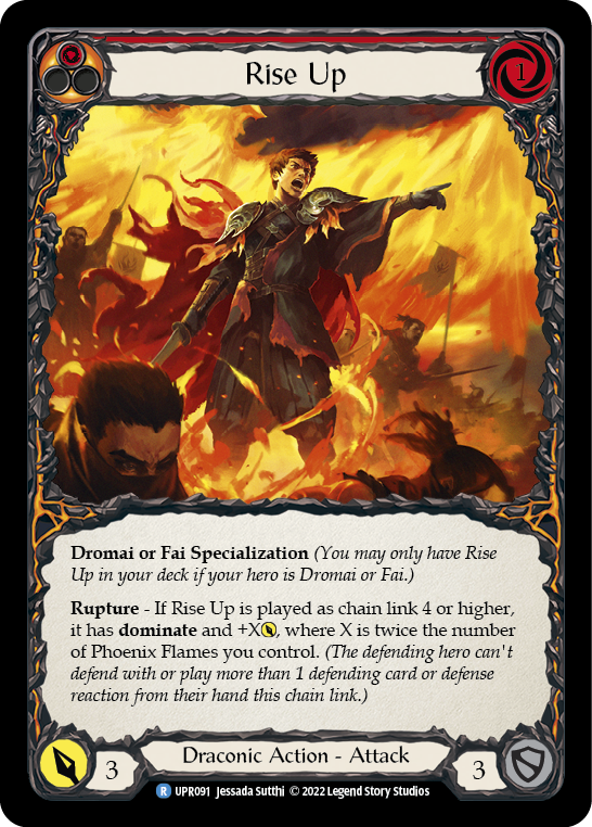 Rise Up [UPR091] (Uprising) Rainbow Foil