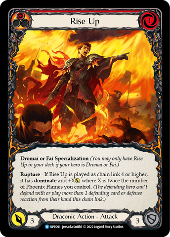 Rise Up [UPR091] (Uprising) Rainbow Foil