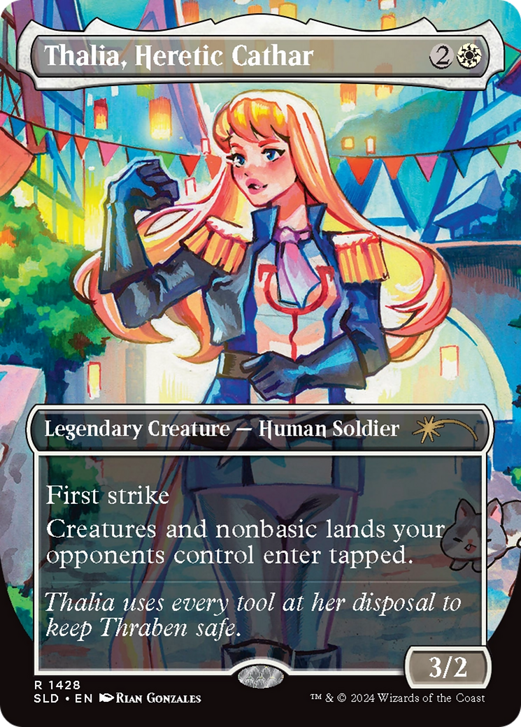 Thalia, Heretic Cathar (1428) [Secret Lair Drop Series]