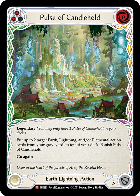 Pulse of Candlehold [ELE113] (Tales of Aria) 1st Edition Normal