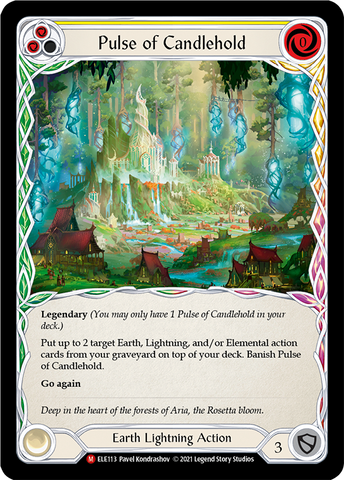 Pulse of Candlehold [ELE113] (Tales of Aria) 1st Edition Cold Foil