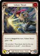 Valiant Thrust (Red) [U-MON039] (Monarch Unlimited) Unlimited Normal
