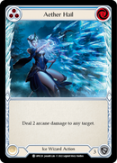 Aether Hail (Blue) [UPR129] (Uprising) Rainbow Foil