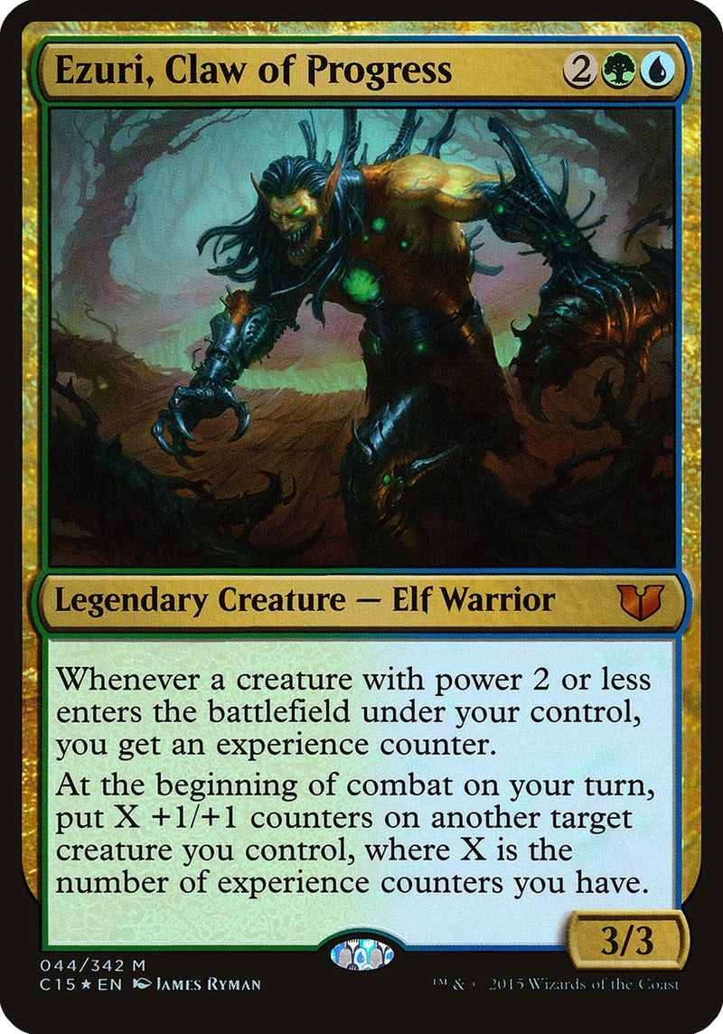 (Oversized) Ezuri, Claw of Progress [Commander 2015 Oversized]