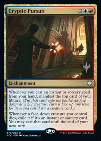 Cryptic Pursuit (Promo Pack) [Streets of New Capenna Commander Promo Pack]
