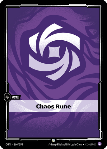 front of card Chaos Rune [Origins] #166