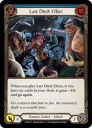 Last Ditch Effort [WTR161-S] (Welcome to Rathe) Alpha Print Rainbow Foil