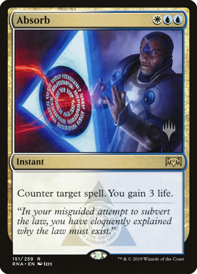 Absorb (Promo Pack) [Ravnica Allegiance Promo Pack]