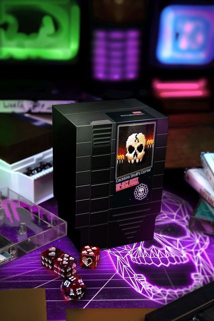 1UP-Deck Box - Cackling Skull's Curse (Black)