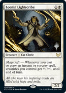 Leonin Lightscribe (Promo Pack) [Strixhaven: School of Mages Promo Pack]