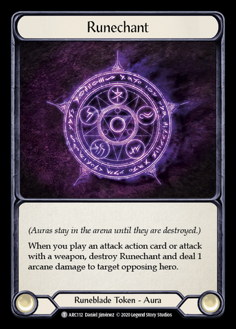 Runechant // Nebula Blade [U-ARC112 // U-ARC077] (Arcane Rising Unlimited) Unlimited Normal