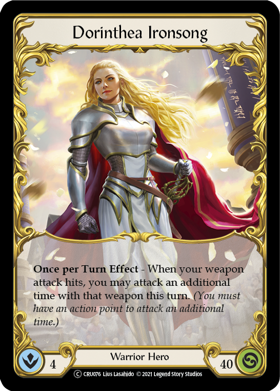 Dorinthea Ironsong [U-CRU076] (Crucible of War Unlimited) Unlimited Normal