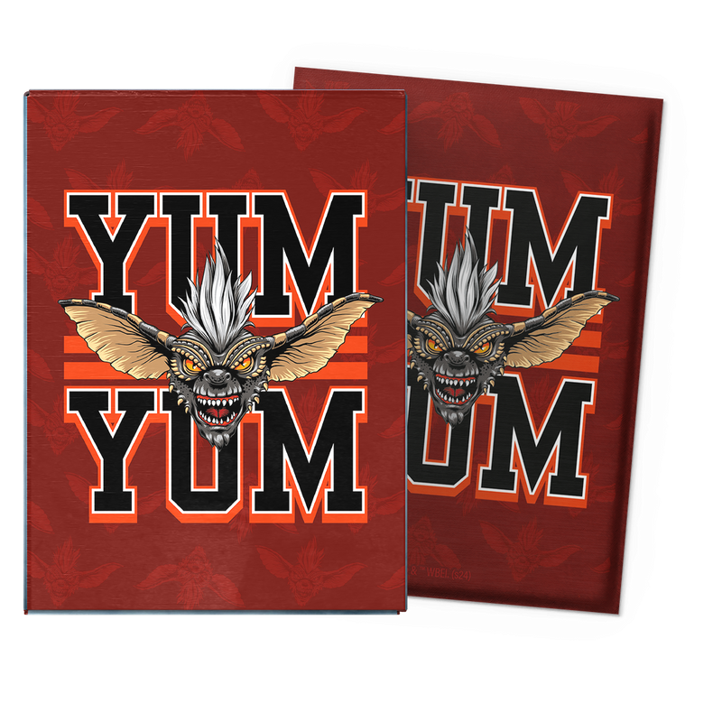 Dragon Shield: Standard 100ct Brushed Art Sleeves - Gremlins 'Yum Yum'