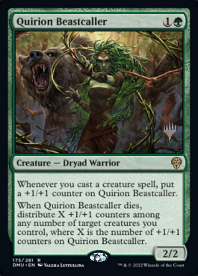 Quirion Beastcaller (Promo Pack) [Dominaria United Promo Pack]