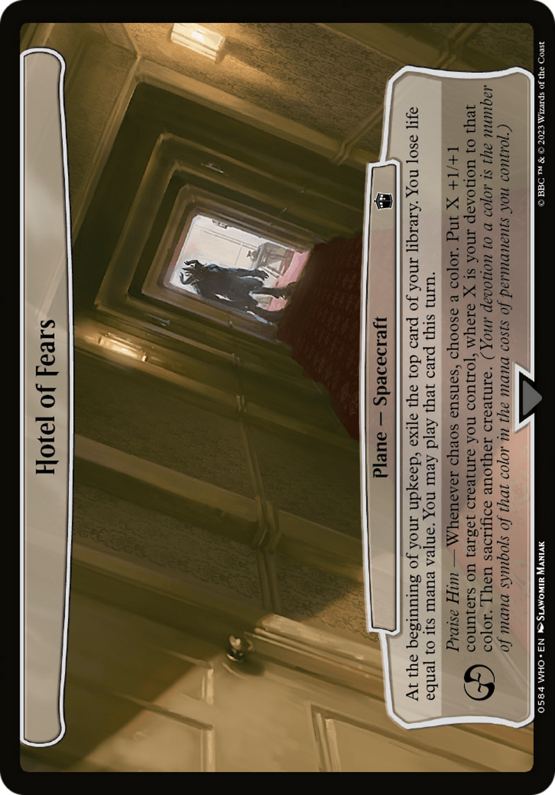 (Oversized Plane) Hotel of Fears [Doctor Who Planes]