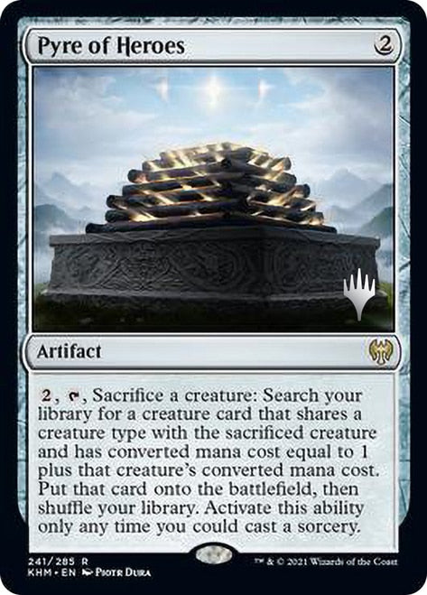 Pyre of Heroes (Promo Pack) [Kaldheim Promo Pack]